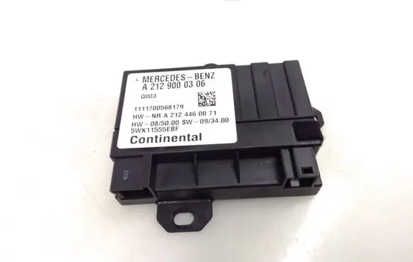 Mercedes-Benz S W221 Fuel injection pump control unit/module A2129000306 1111700568179 5WK11555EBF