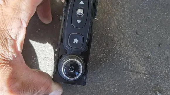 Renault Zoe Multifunctional control switch/knob 253B08825R L4130430 07E1067640