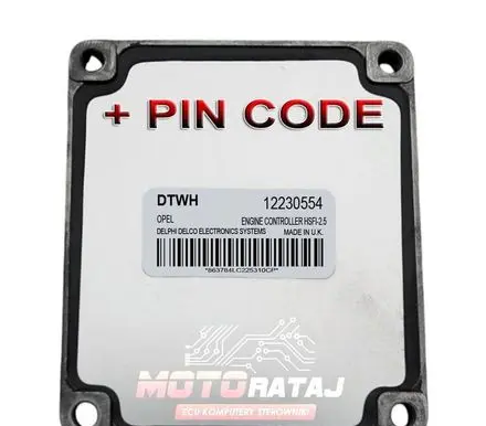 Opel Meriva A Engine control unit/module 12230554