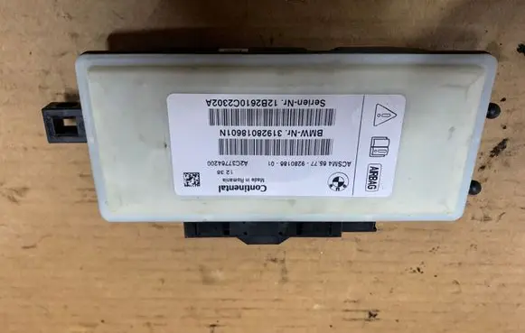 BMW X3 F25 Airbag control unit/module 9280186