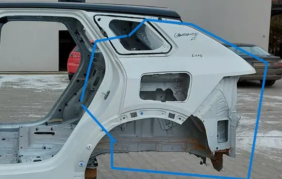 Opel Grandland X Rear quarter panel OPEGRABLO907133
