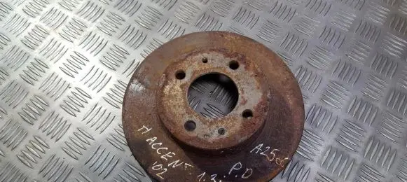 Front brake disc