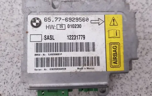 BMW 7 E65 E66 Airbag control unit/module 65776929560