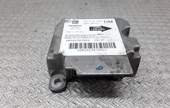 Opel Zafira A Airbag control unit/module 24416704 5WK42978