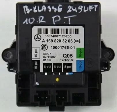Mercedes-Benz B W245 Door control unit/module 3240906 A1698203285
