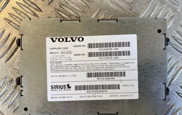 Volvo S40 Aerial antenna amplifier 31260280AA 31210230AA 023890579065