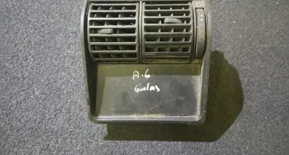 Audi A6 S6 C4 4A Dash center air vent grill 4a0863277