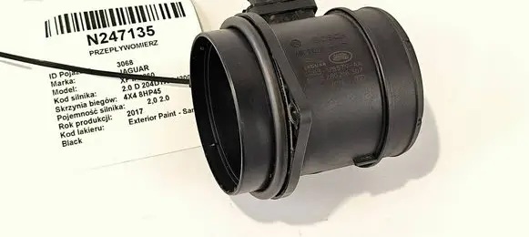 Jaguar XF X260 Mass air flow meter G4D3-12B579-AA