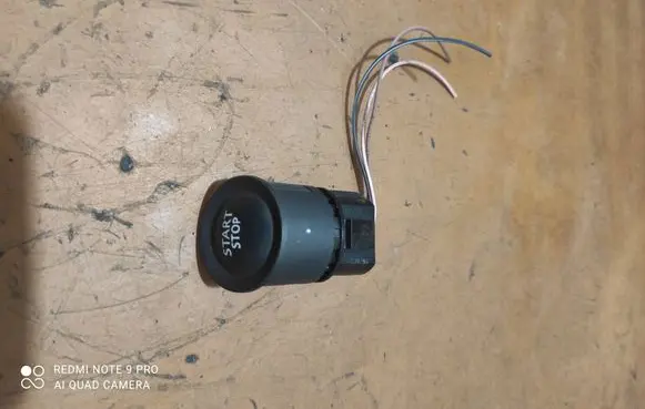 Renault Megane II Engine start stop button switch 1927937