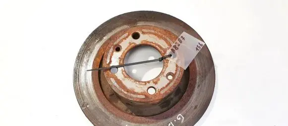 Citroen C5 Rear brake disc neventiliuojamas
