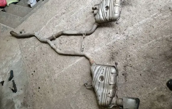 Mercedes-Benz ML W164 Muffler/silencer 
