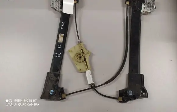 Citroen C6 Front window lifting mechanism without motor 9650386480
