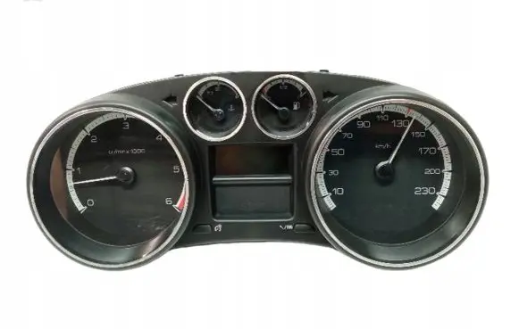 Peugeot 308 Speedometer (instrument cluster) 9665107480