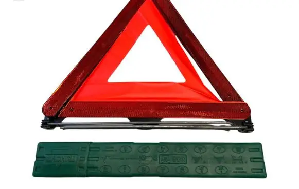 Land Rover Discovery 4 - LR4 Emergency warning sign KCC500020 27R030001