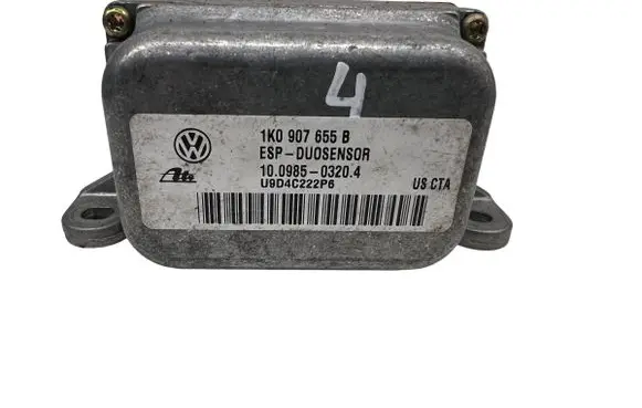 Volkswagen Golf V ESP acceleration yaw rate sensor 1K0907655B 10098503204 U9D4C222P6