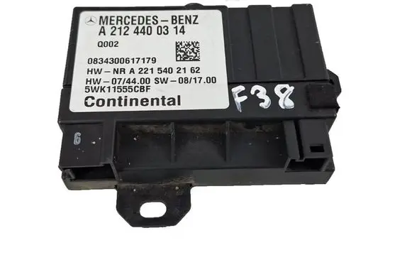 Mercedes-Benz E W212 Fuel injection pump control unit/module A2124400314