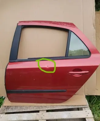 Rear door