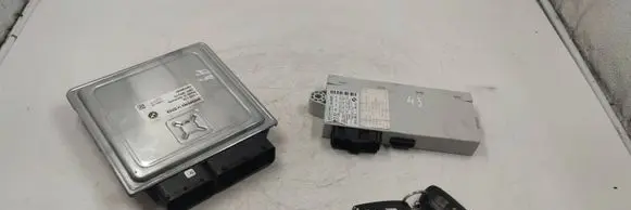 BMW 5 E60 E61 Engine ECU kit and lock set 7559178 61356981416