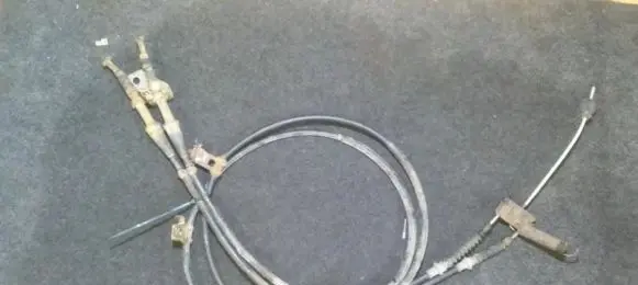 Mazda 626 Handbrake/parking brake wiring cable 