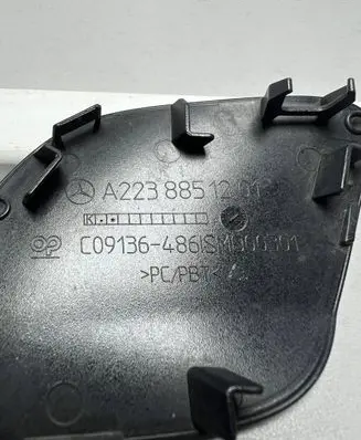 Mercedes-Benz S W223 Front tow hook cap/cover A2238851201