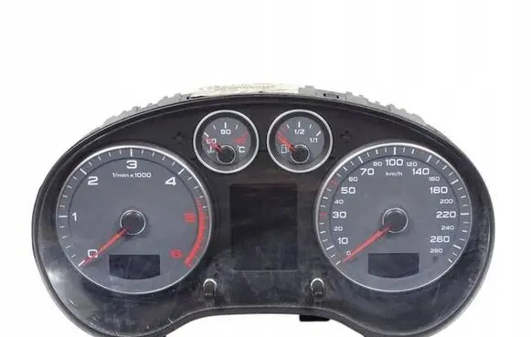 Audi A3 S3 8P Speedometer (instrument cluster) 8P0920932G