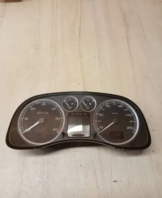 Peugeot 307 Speedometer (instrument cluster) 216785036A 9655476580 S6061742