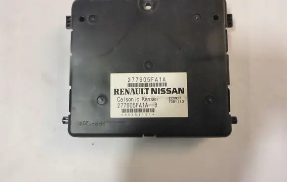 Nissan Micra K14 Air conditioner control unit module 277605FA1A