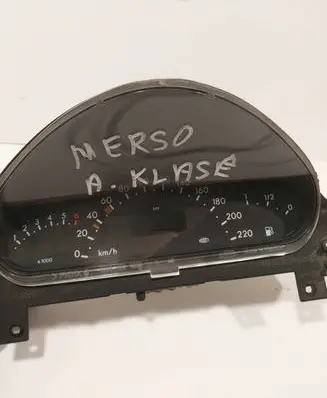 Mercedes-Benz A W168 Speedometer (instrument cluster) A1685404011 9806260434