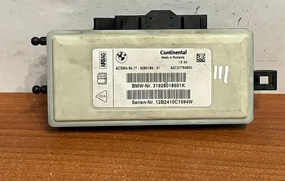 BMW 7 F01 F02 F03 F04 Airbag control unit/module A2C37704800 31920018501K 9280185