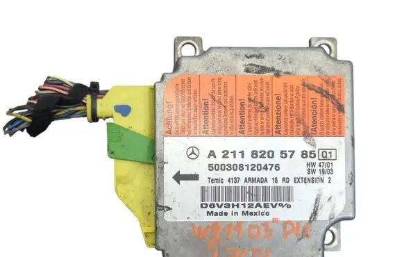 Mercedes-Benz E W211 Airbag control unit/module A2118205785 A2118205785Q1 500308120476