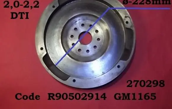 Opel Vectra B Flywheel R90502914 GM1165 270298