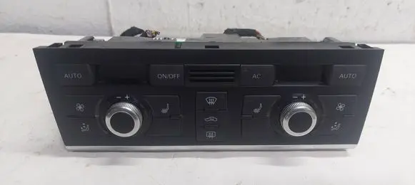 Audi A6 S6 C6 4F Climate control unit 4F1820043AL 4F0910043B 5HB00883356