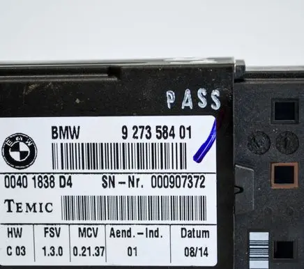 BMW 4 F32 F33 Other devices 9273584