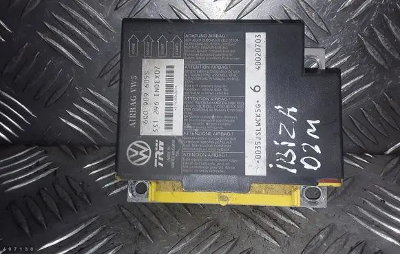 Seat Ibiza II (6k) Airbag control unit/module 6q0909606s 331296