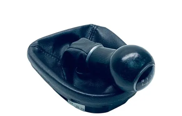 Gear lever shifter trim leather/knob
