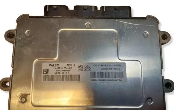 Peugeot 207 Engine control unit/module ECU 9676782980 966659130 V29010314A