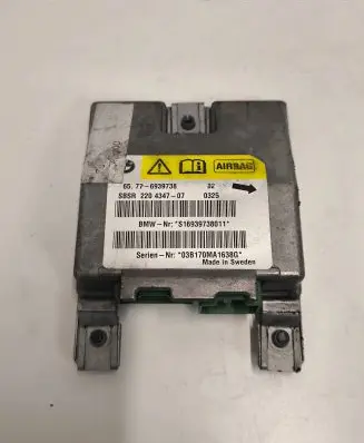 BMW 5 E60 E61 Airbag control unit/module 6939738 220434707 S16939738011