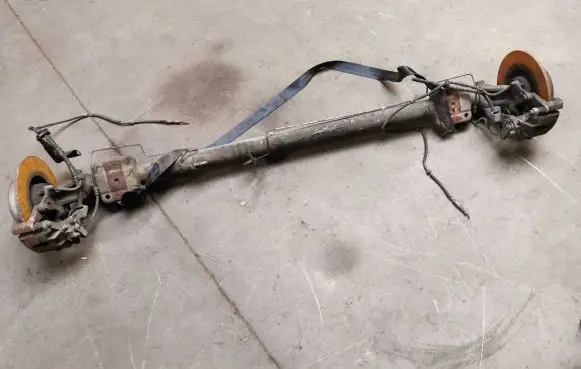 Rear axle beam