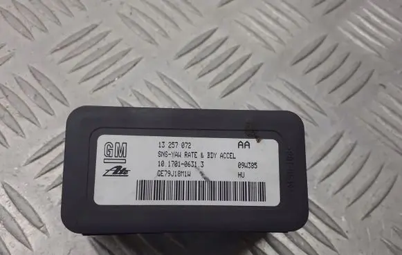 Opel Astra H ESP acceleration yaw rate sensor 13257072