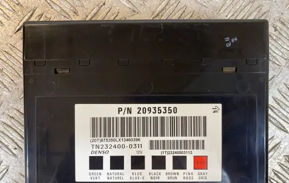 Opel Antara Comfort/convenience module 20935350 23240003113 TN2324000311