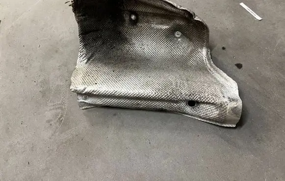 Porsche 911 996 Exhaust heat shield 99650547700