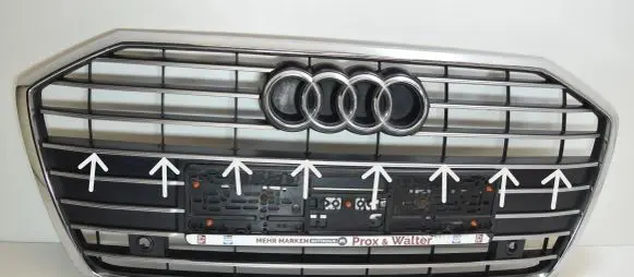 Audi A6 S6 C8 4K Front bumper upper radiator grill 4K0853651B