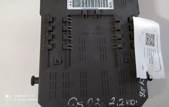 Citroen C5 Comfort/convenience module 9647448280
