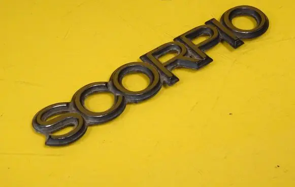 Ford Scorpio Manufacturers badge/model letters 