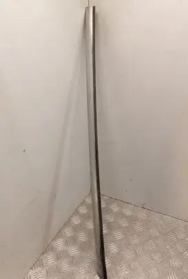 Front door glass trim molding