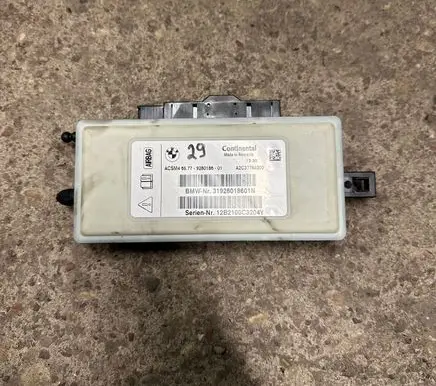 BMW 5 F10 F11 Airbag control unit/module 9280186 31928018601N A2C37764200