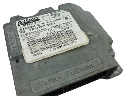 Peugeot 407 Airbag control unit/module 603602600 9655880780