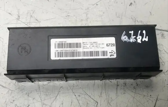 Opel Zafira C Climate control unit 13586728