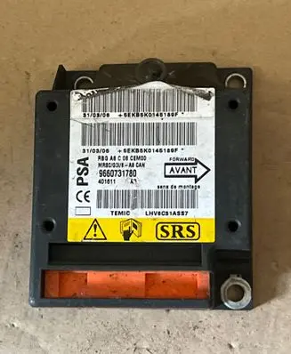 Citroen C3 Airbag control unit/module 9660731780 5EKBK0145189F LHQ6C31ASS7