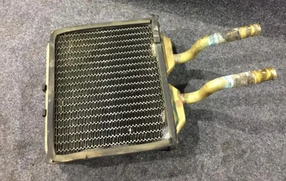 Heater blower radiator